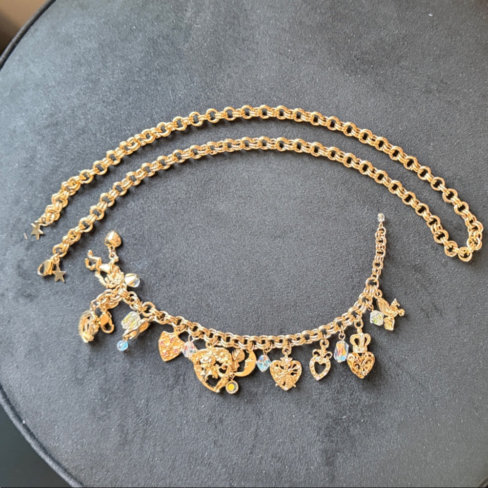 Kirk’s Folly legend of the heart, interchangeable, charm bracelet, and necklace - Picture 5 of 8